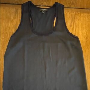 Banana Republic Dark Blue Sleeveless Blouse